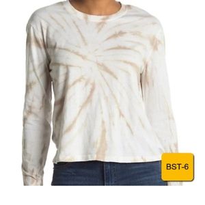 Brand new never before worn sage tie dye medium sweater